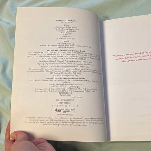 The Chew What’s for Dinner recipe book - Picture 4 of 7